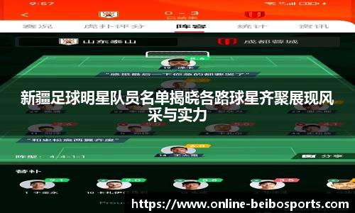 新疆足球明星队员名单揭晓各路球星齐聚展现风采与实力